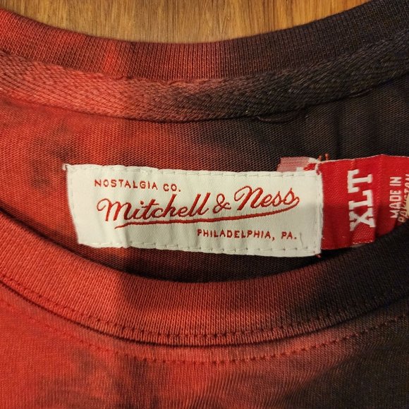 Allen Iverson Philadelphia 76ers Mitchell & Ness XLT Big & Tall Tie-Dye Tank Top - Picture 4 of 6